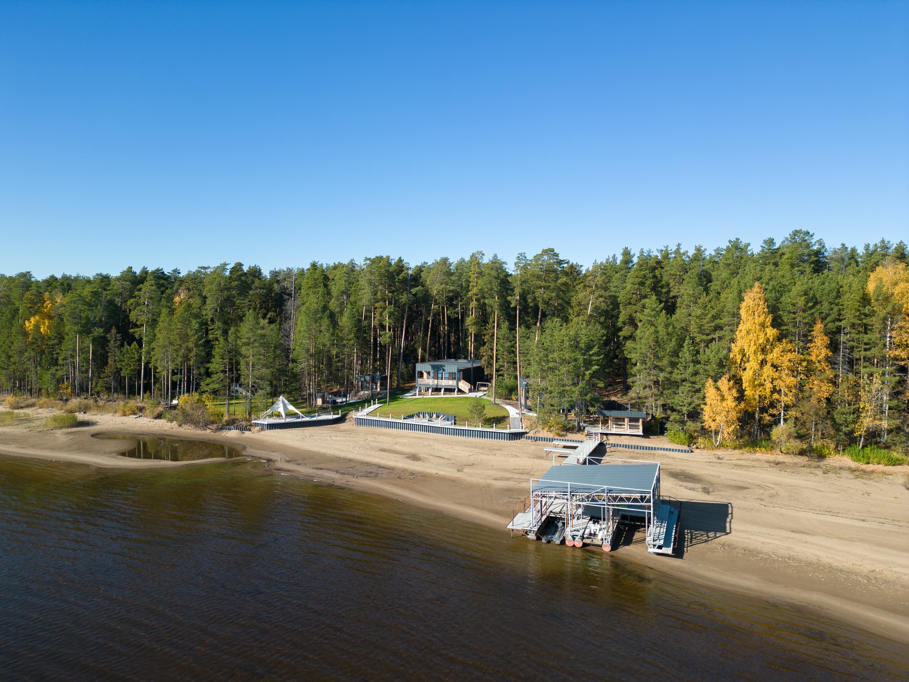 Утро на вилле