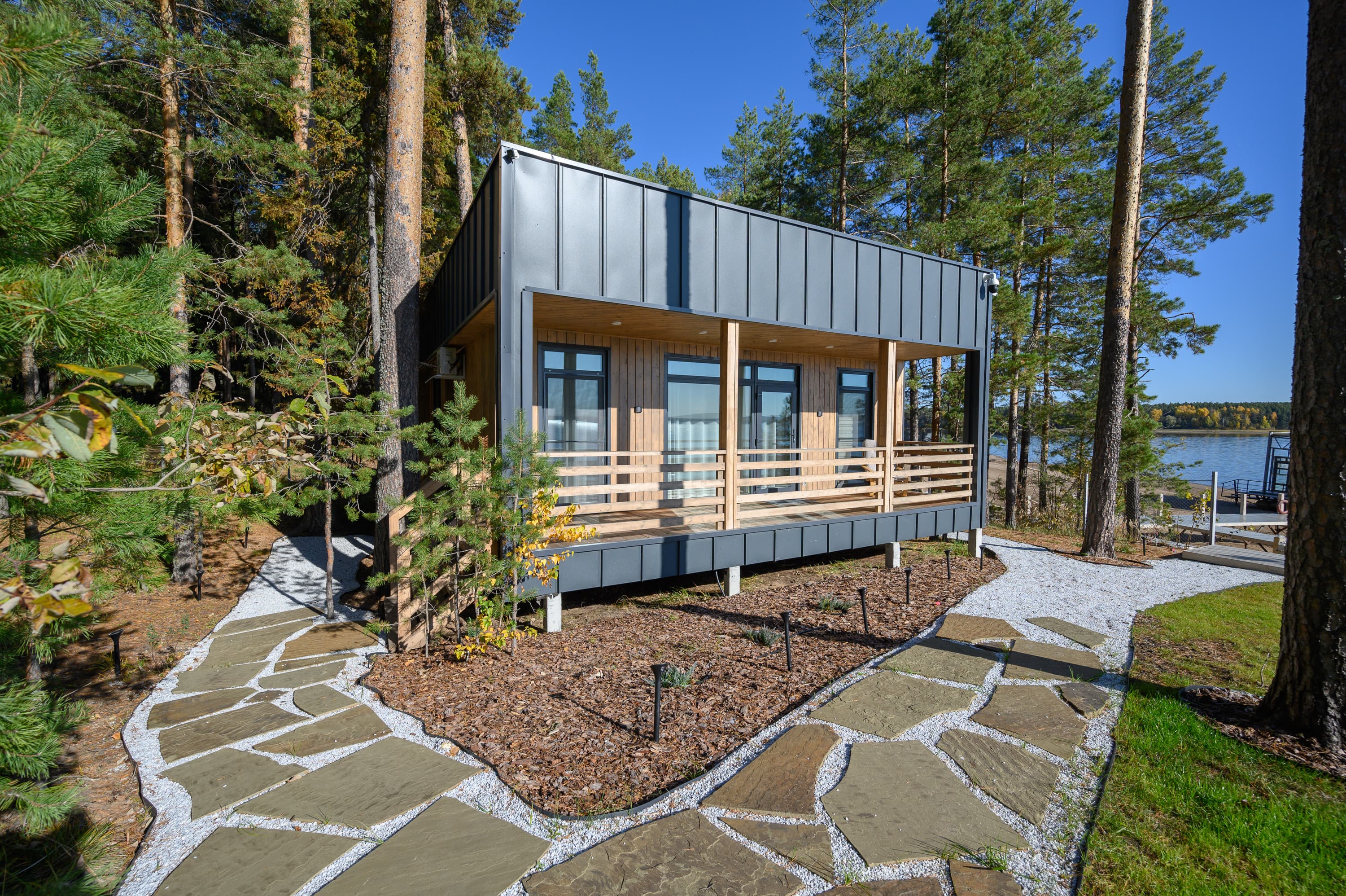 Вид с участка